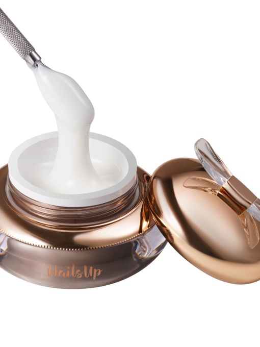 Gel Uv Constructie unghii autonivelant Milky White B01 50g