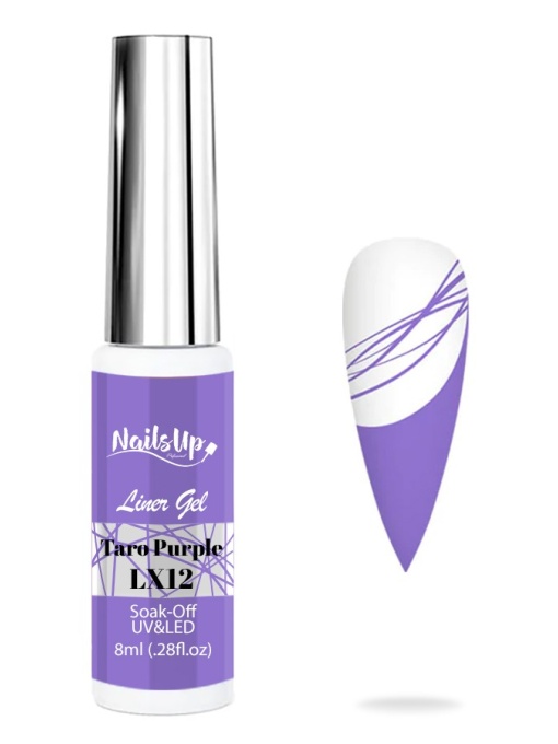 Liner Gel , NailsUp, 8 ml LX12, Violet Taro