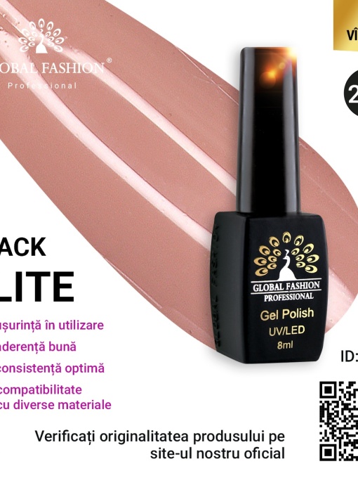 Oja semipermanenta BLACK ELITE, Global Fashion 8 ml, 221