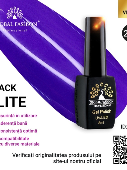 Oja semipermanenta BLACK ELITE, Global Fashion 8 ml, 253
