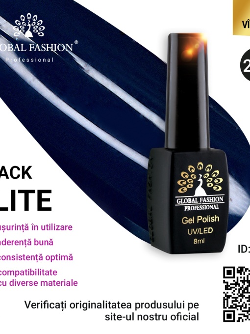 Oja semipermanenta BLACK ELITE, Global Fashion 8 ml, 290