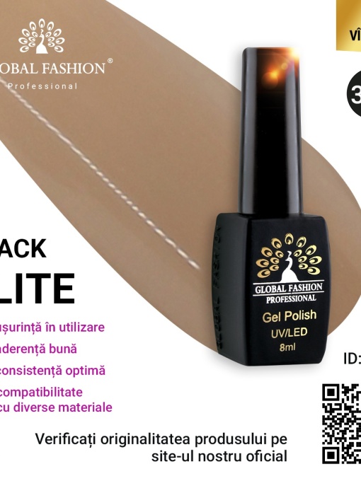 Oja semipermanenta Black Elite, Global Fashion 8 ml, 342