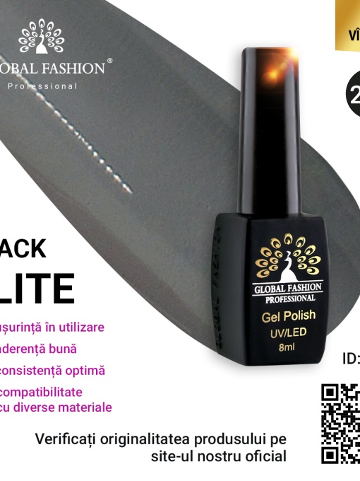 Oja semipermanenta BLACK ELITE, Global Fashion 8ml, 299