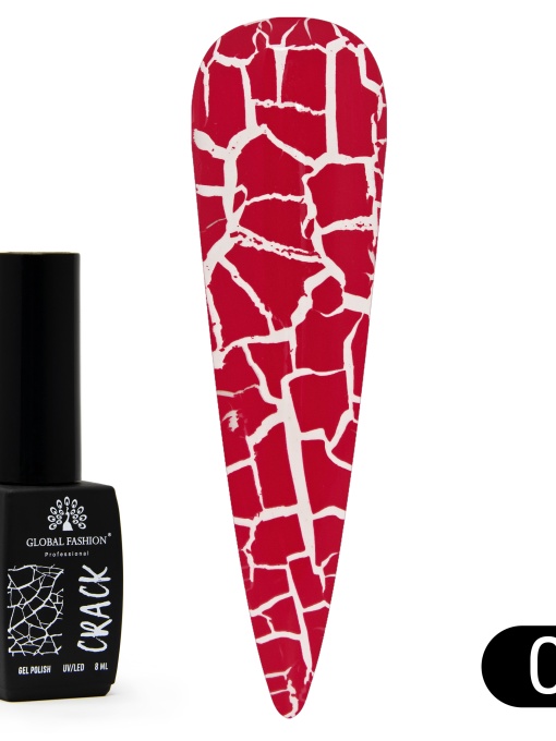 Oja semipermanenta CRACK, Global Fashion 8ml, 07