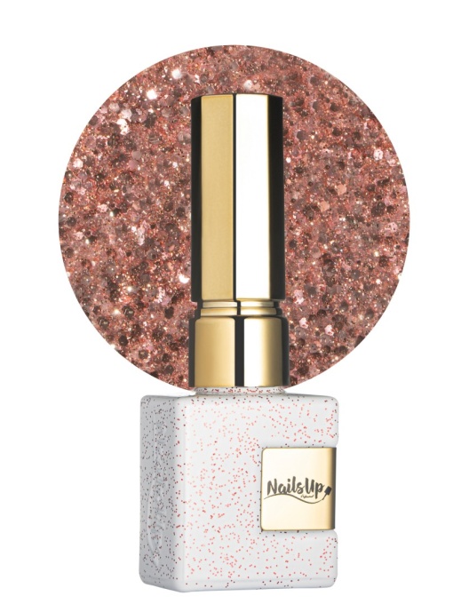 Oja Semipermanenta NailsUp - Gold Is Your Reflection Feel the Mumbai Vibe 50, 8 ml
