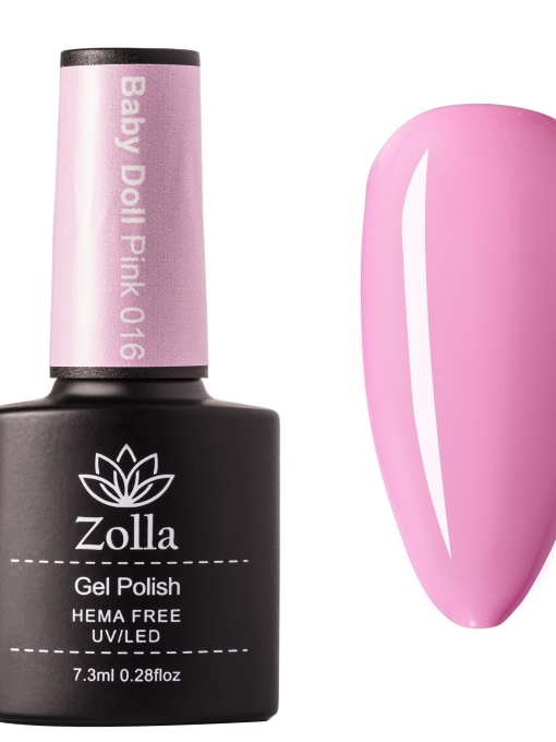 Oja Semipermanenta Zolla Hema Free Baby Doll Pink 016 - 7.3ml