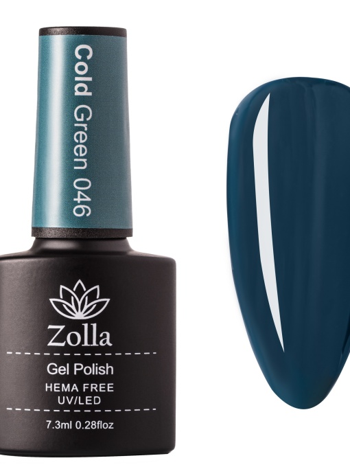 Oja Semipermanenta Zolla Hema Free Cold Green 046 - 7.3ml