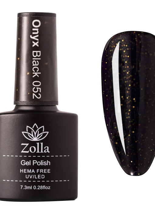 Oja Semipermanenta Zolla Hema Free Onyx Black 052 - 7.3ml