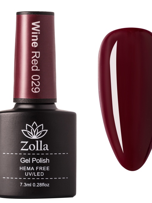 Oja Semipermanenta Zolla Hema Free Wine Red 029 - 7.3ml