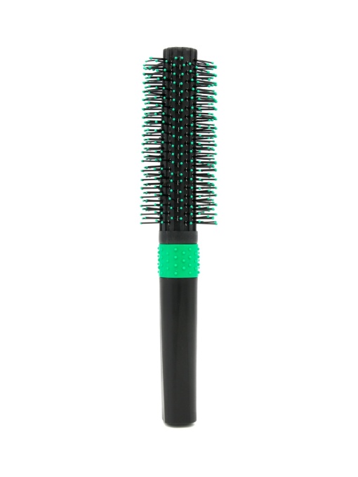 Perie de par circulara 8516 - Black/Green