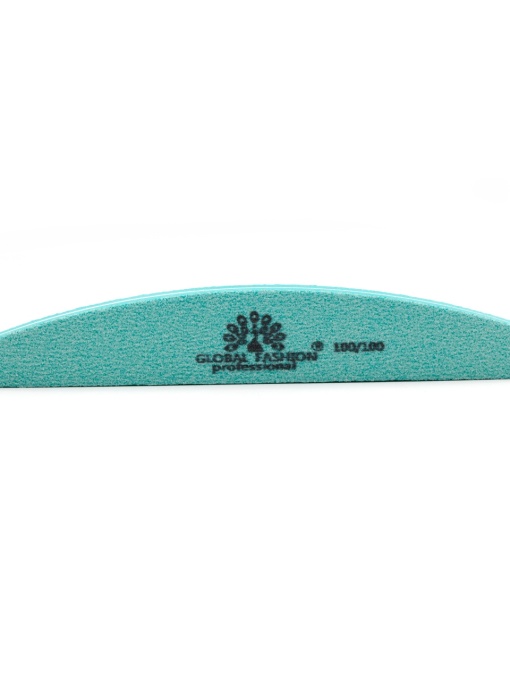 Pila buffer pentru unghii, granulatie 100/100, culoare verde