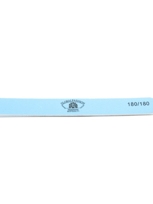 Pila pentru unghii, dreapta, 180/180, blue