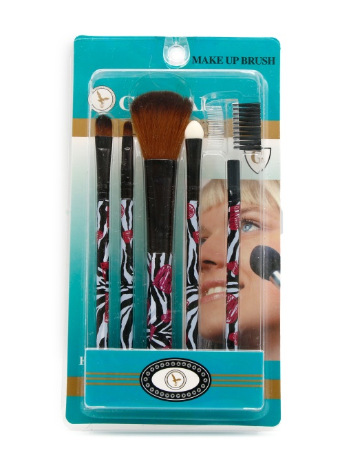 Set 5 pensule pentru make-up, Global Fashion