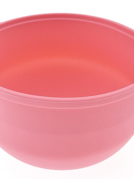 Bol pentru topit ceara, silicon, 400 ml, culoare roz
