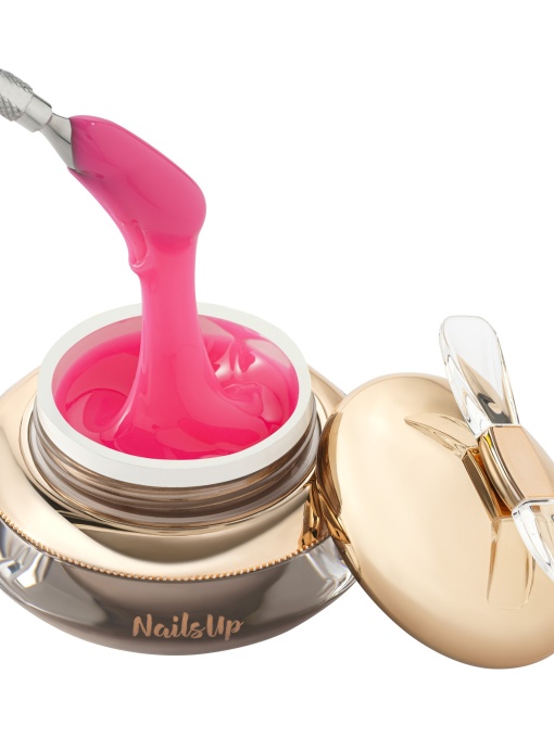 Builder gel NailsUp Summer Collection Passionate Pink S06