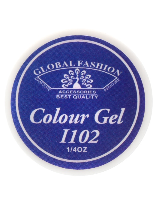 Gel color unghii, vopsea de arta, Royal Blue, I102, 5gr