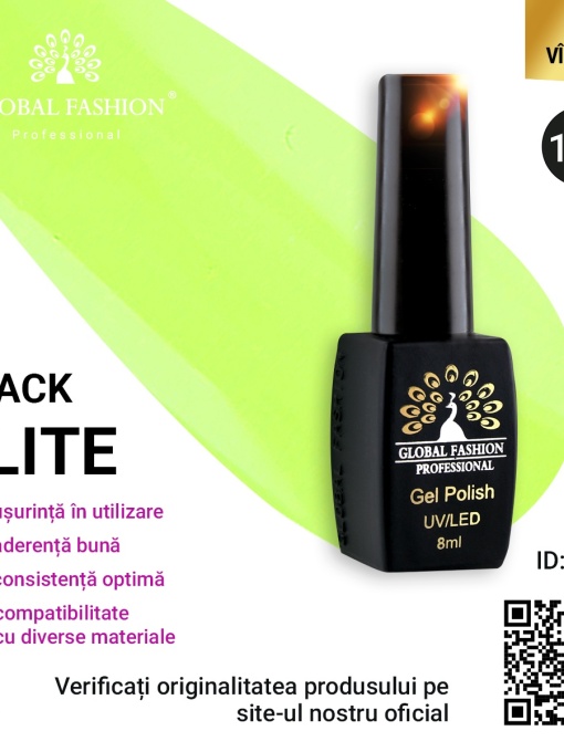 Oja semipermanenta BLACK ELITE, Global Fashion 8 ml, 177