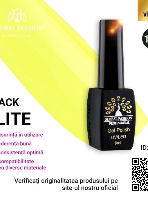 Oja semipermanenta BLACK ELITE, Global Fashion 8 ml, 178