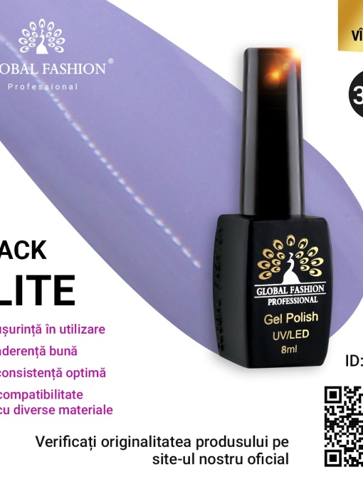 Oja semipermanenta Black Elite, Global Fashion 8 ml, 313