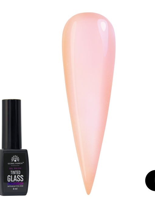 Ojă semipermanentă cu efect de vitraliu Global Fashion 8ml, Tinted Glass 01