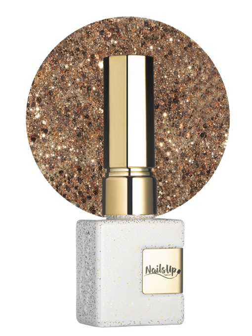 Oja Semipermanenta NailsUp - Gold Is Your Reflection The Gold of Abu-Dhabi 49, 8 ml