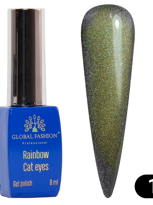 Oja semipermanenta Rainbow Laser Cat Eyes 8ml, 13
