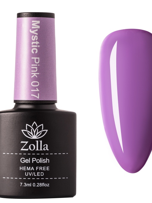 Oja Semipermanenta Zolla Hema Free Mystic Pink 017 - 7.3ml