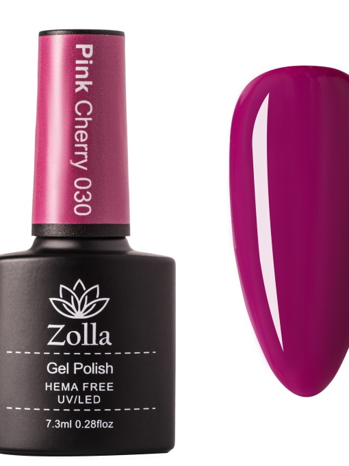 Oja Semipermanenta Zolla Hema Free Pink Cherry 030 - 7.3ml