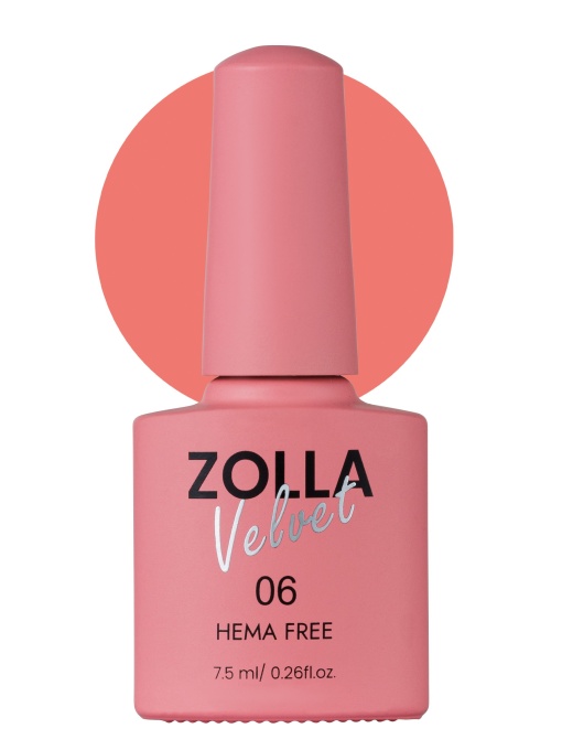 Oja semipermanenta Zolla Velvet Hema Free 06