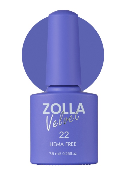Oja semipermanenta Zolla Velvet Hema Free 22