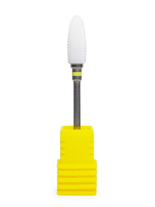 Bit / capat freza, ceramica, galben, XF 3/32 Flame ST(C)