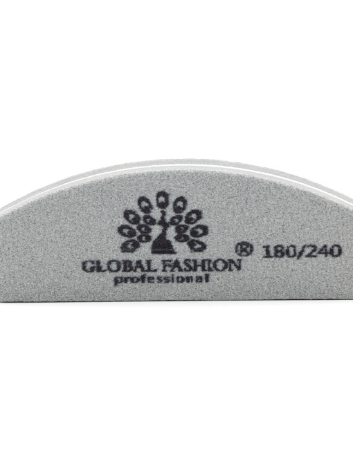 Buffer pentru unghii, mini, granulatie 180/240, gri