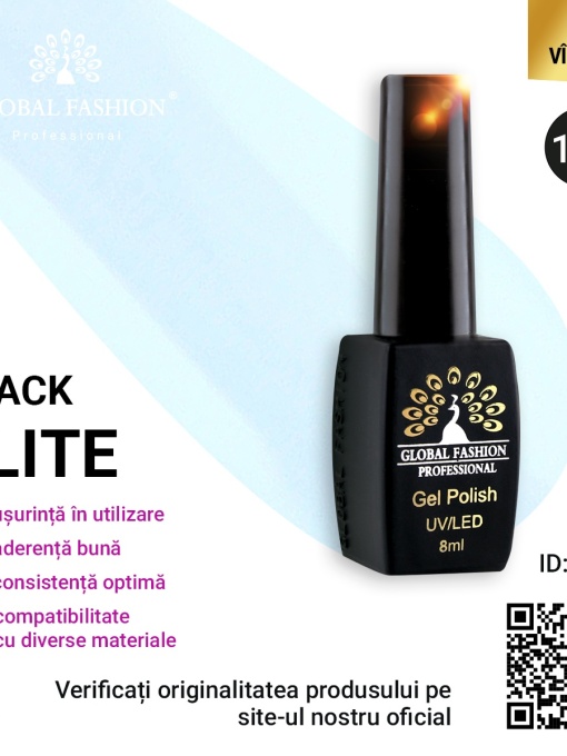 Oja semipermanenta BLACK ELITE, Global Fashion 8 ml, 176