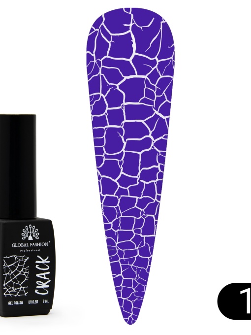 Oja semipermanenta CRACK, Global Fashion 8ml, 10