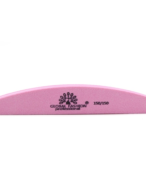 Pila buffer pentru unghii, granulatie 150/150, roz