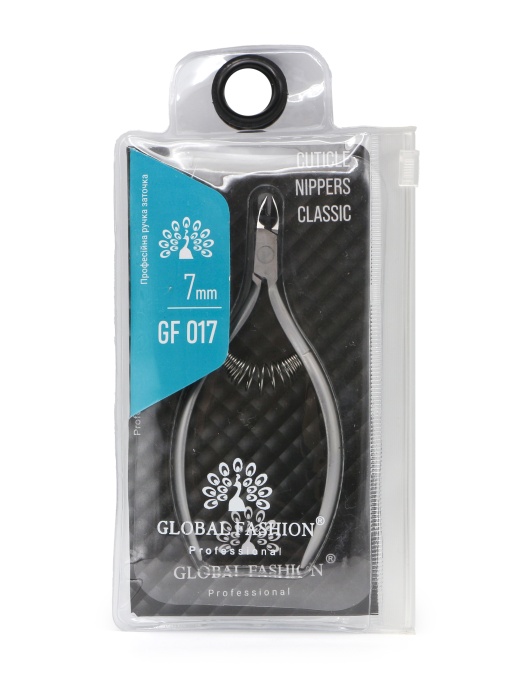 Clește pentru cuticulă Global Fashion 017, 7 mm