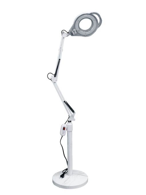 Lampa cosmetica cu lupa 5X, SP-31, 24W, stativ de podea