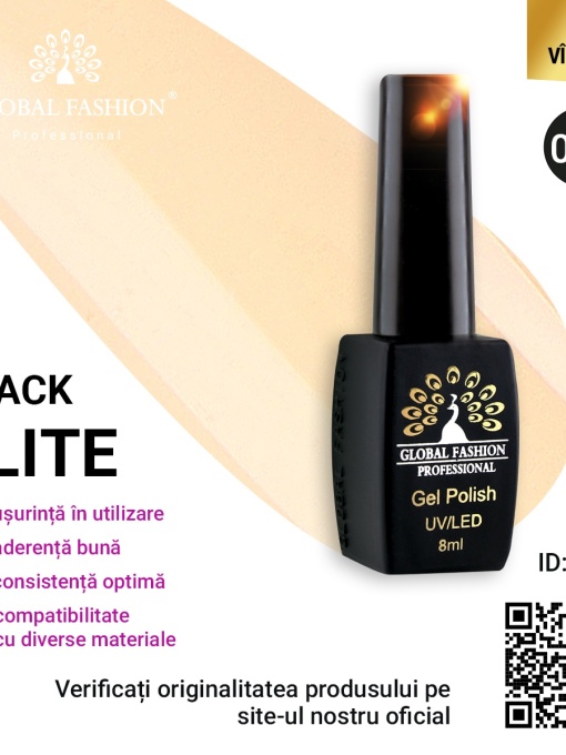 Oja semipermanenta Black Elite, Global Fashion 8 ml, 013