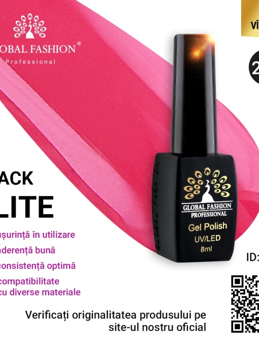 Oja semipermanenta BLACK ELITE, Global Fashion 8 ml, 201