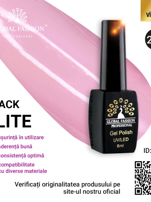 Oja semipermanenta BLACK ELITE, Global Fashion 8 ml, 245