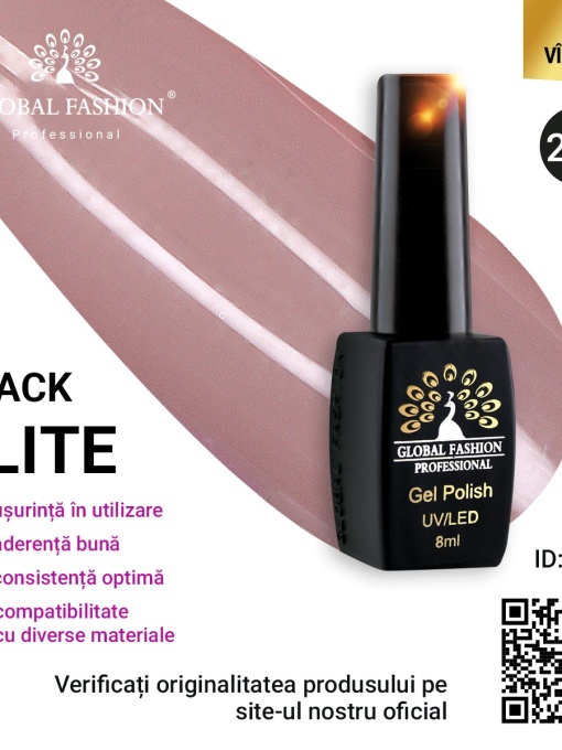 Oja semipermanenta BLACK ELITE, Global Fashion 8 ml, 250