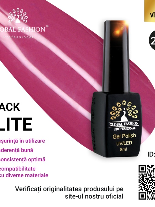 Oja semipermanenta BLACK ELITE, Global Fashion 8 ml, 285