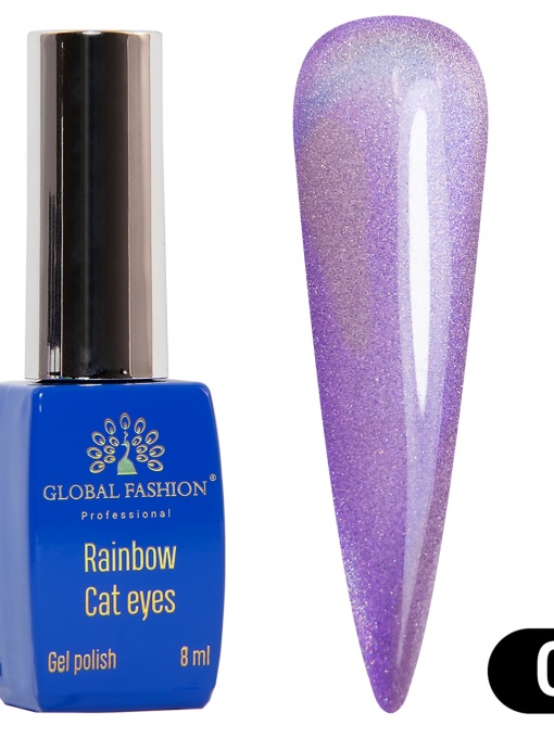 Oja semipermanenta Rainbow Laser Cat Eyes 8ml, 03