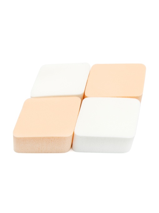 Set 4 bucati, burete make-up pentru fond de ten