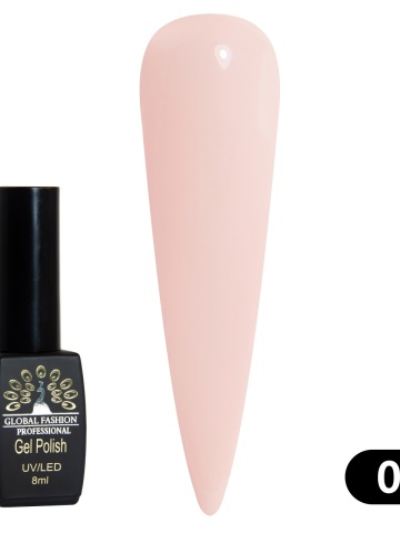 Oja semipermanenta Black Elite, Global Fashion 8 ml, 011 - Img 2