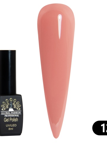 Oja semipermanenta BLACK ELITE, Global Fashion 8 ml, 122 - Img 2