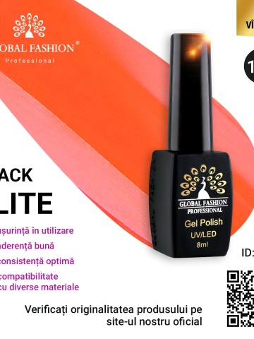 Oja semipermanenta BLACK ELITE, Global Fashion 8 ml, 140 - Img 1