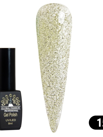 Oja semipermanenta BLACK ELITE, Global Fashion 8 ml, 154 - Img 2
