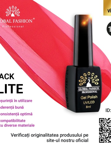 Oja semipermanenta BLACK ELITE, Global Fashion 8 ml, 195 - Img 1
