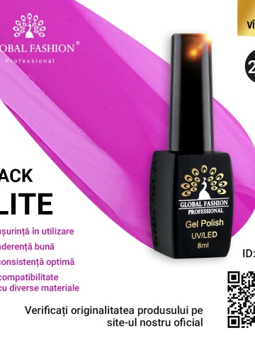 Oja semipermanenta BLACK ELITE, Global Fashion 8 ml, 202 - Img 1